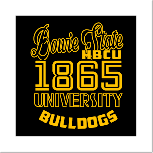 Bowie State 1865 University Apparel Posters and Art